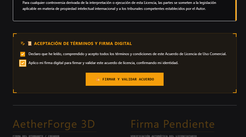 Aceptación de Términos y Firma Digital