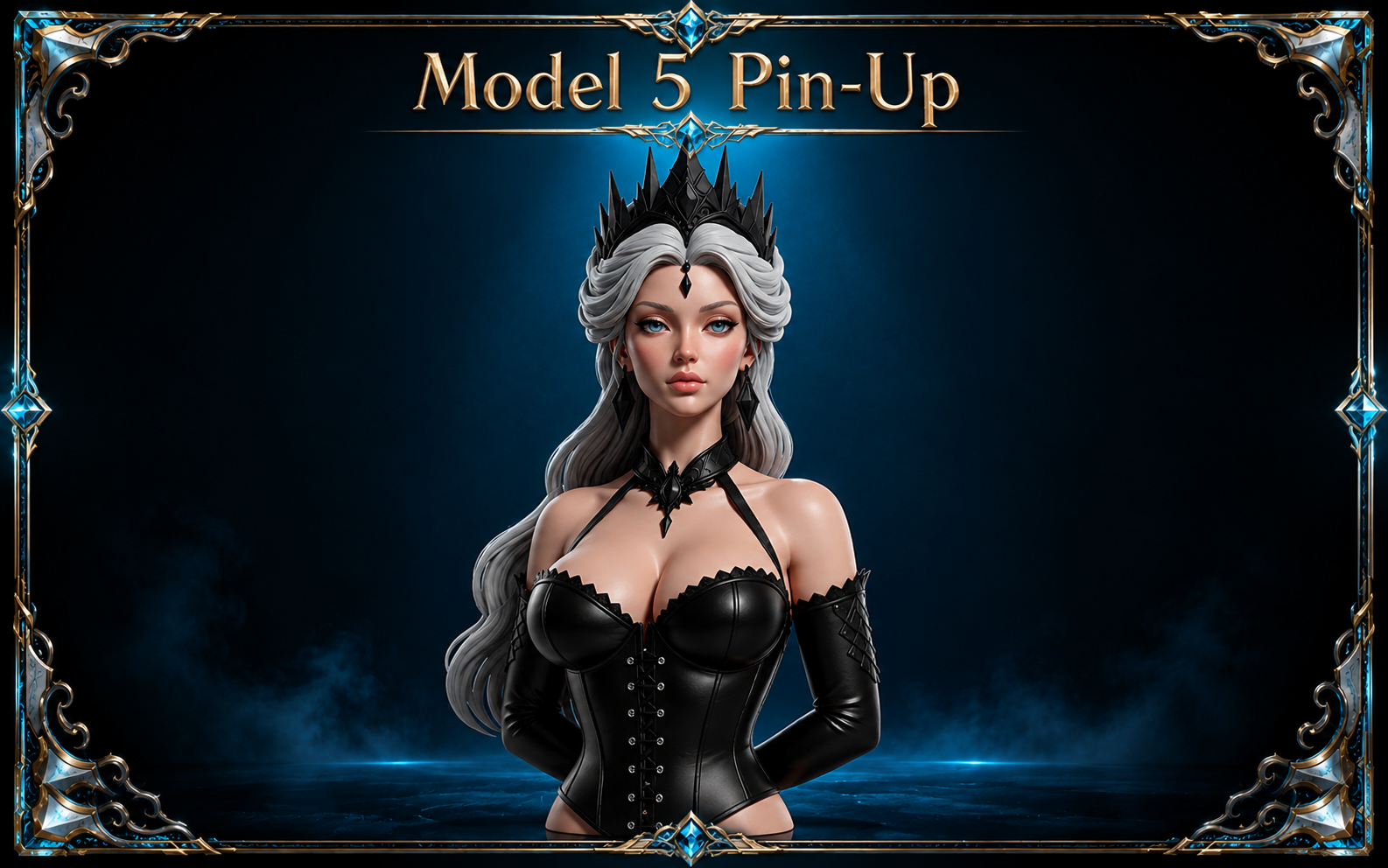 STL Busto Frozen Pin-Up